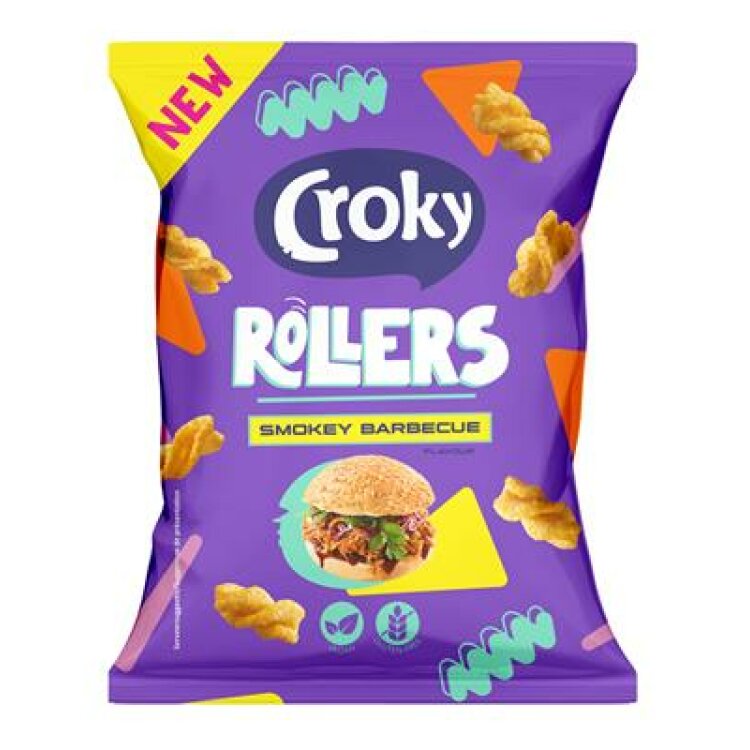 CROKY Rollers Smokey barbecue 20 x 25g