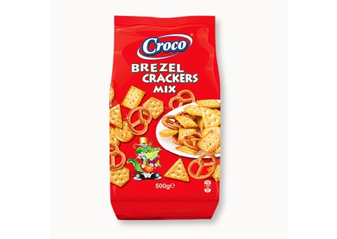 CROCO Brezel crackers mix 750g