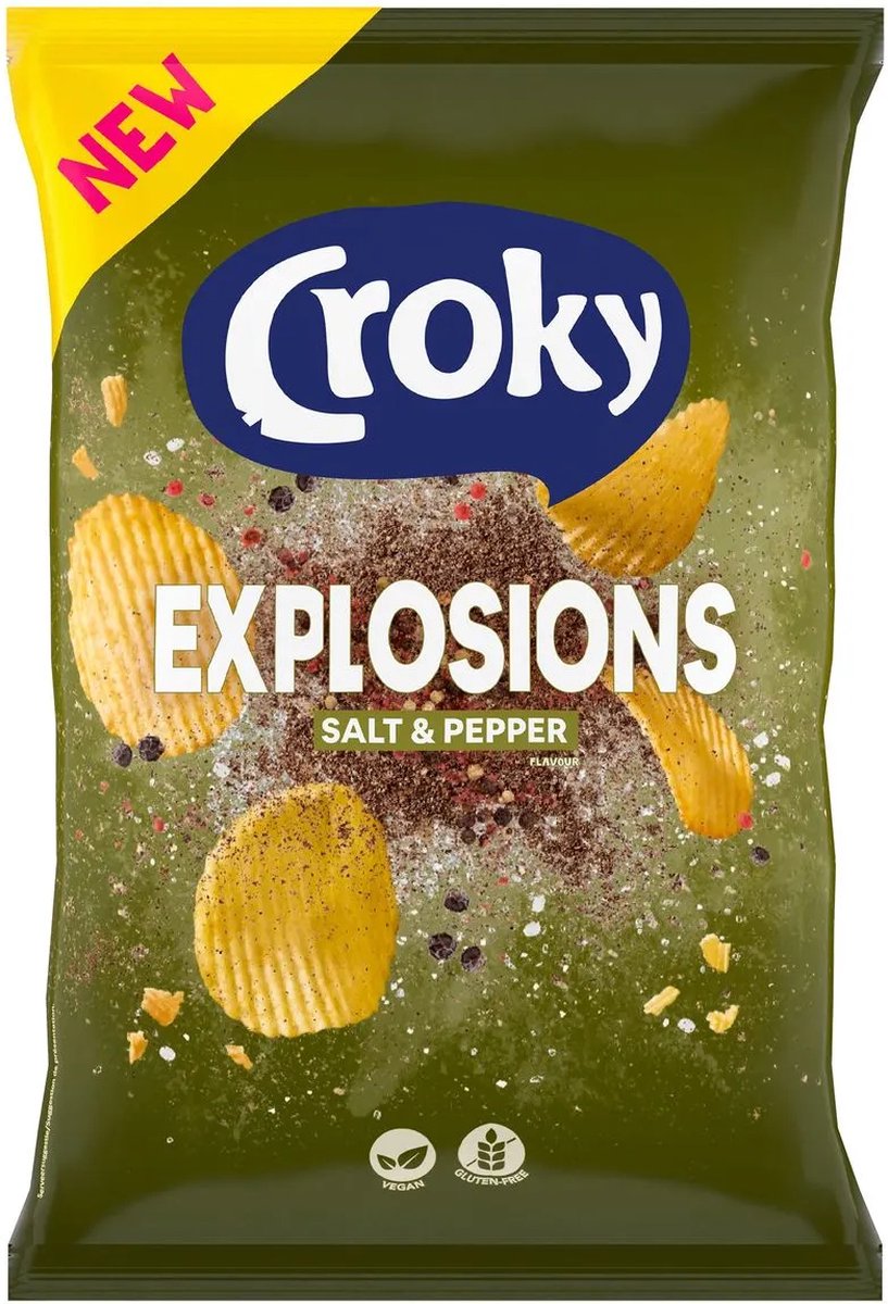 CROKY Explosion poivre &amp; sel 20 x 40g