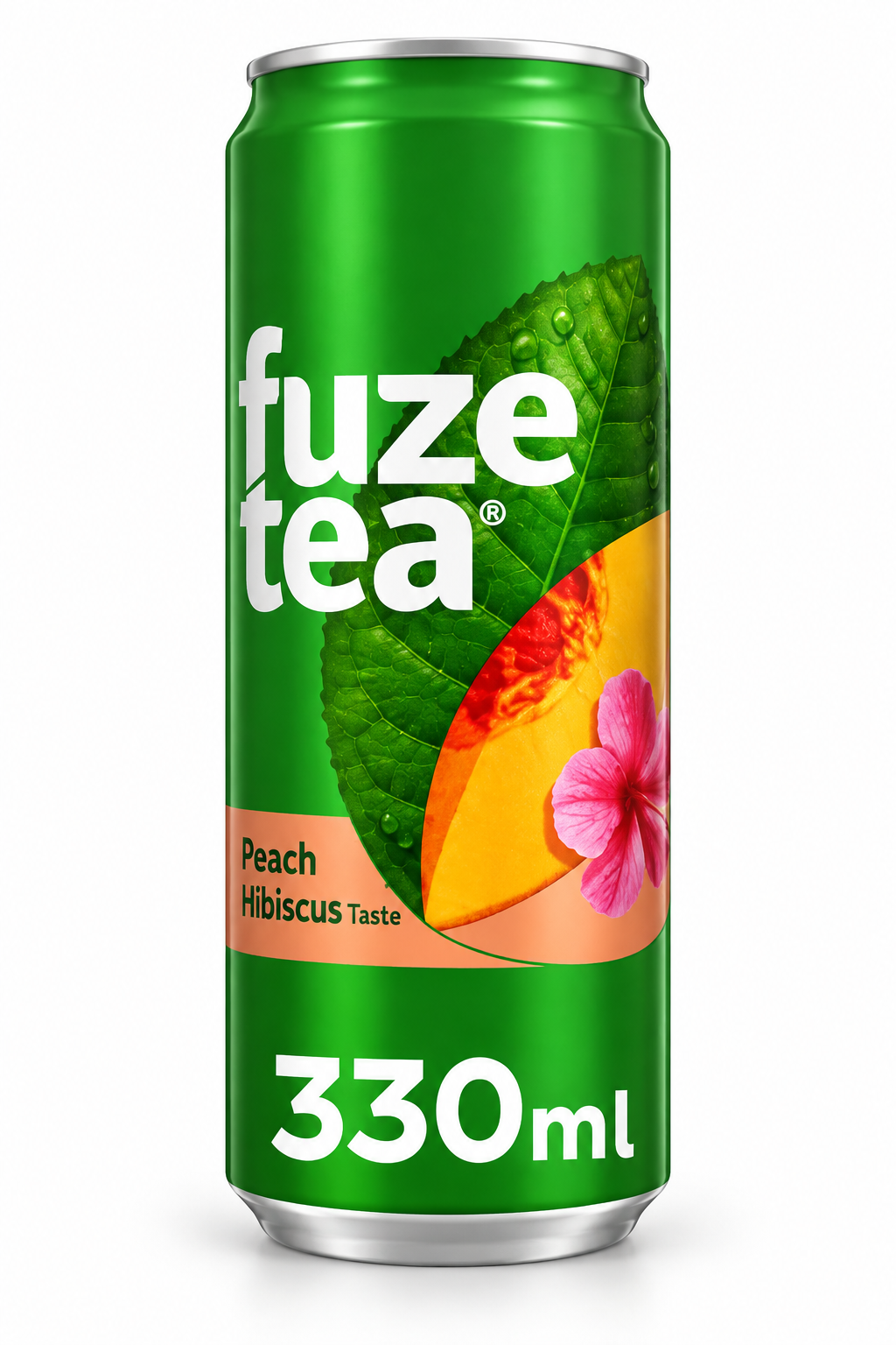 Fuze Tea Perzik-Hibiscus Sleek Can – 24 x 33 cl