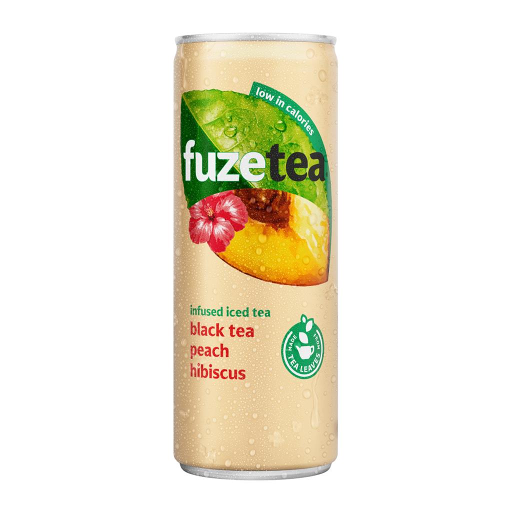 FUZE TEA Pêche Hibiscus 24 x 25cl STORME Coffee Roasters