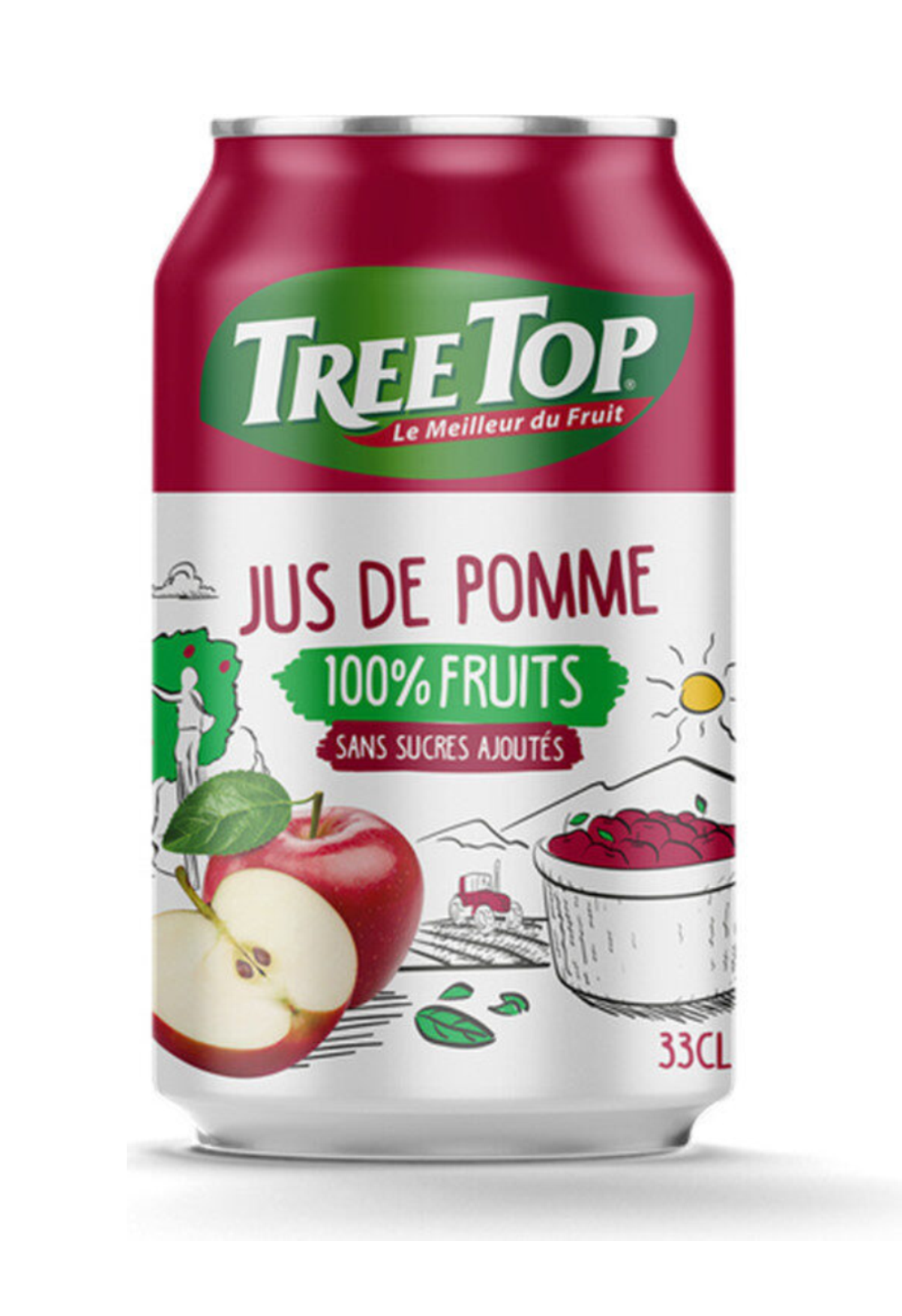 TREE TOP Jus de pomme 24 x 33cl