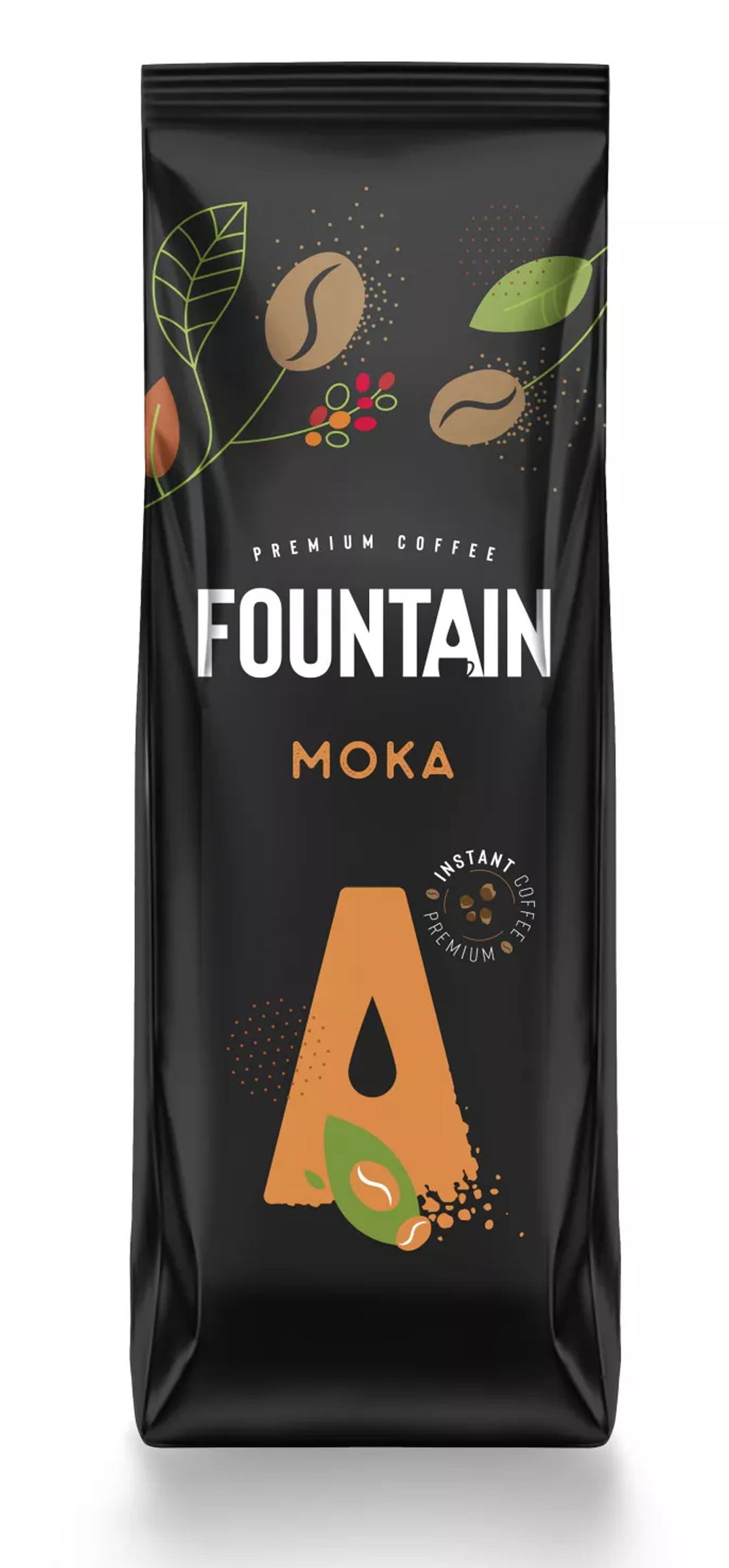 FOUNTAIN oploskoffie Mokka 500g