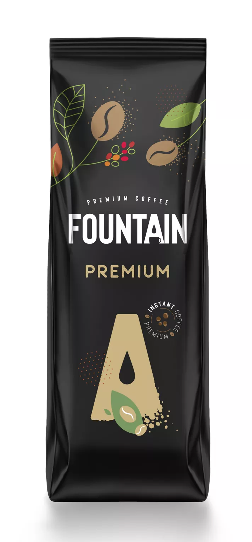 FOUNTAIN oploskoffie PREMIUM 500g