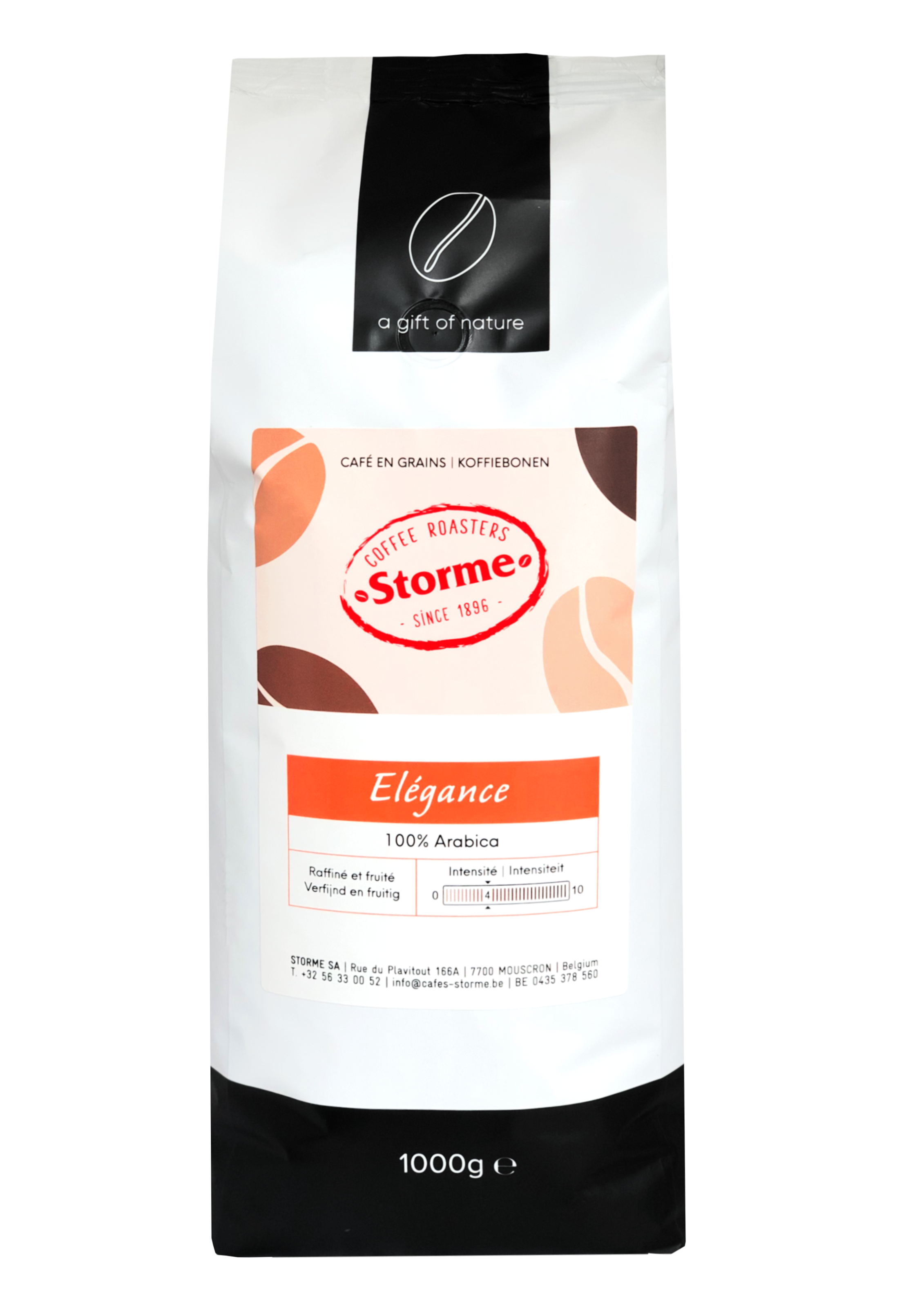 STORME Elegance Bonenkoffie 1kg