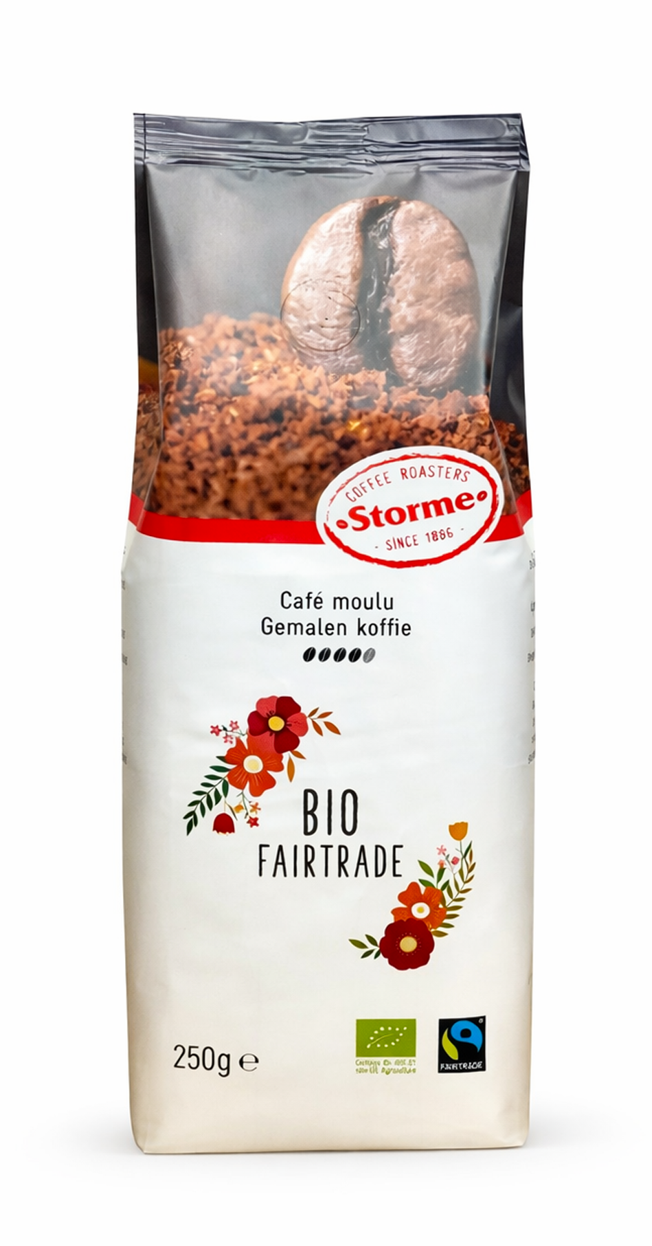 STORME BIO-Fairtrade moulu 4x250g