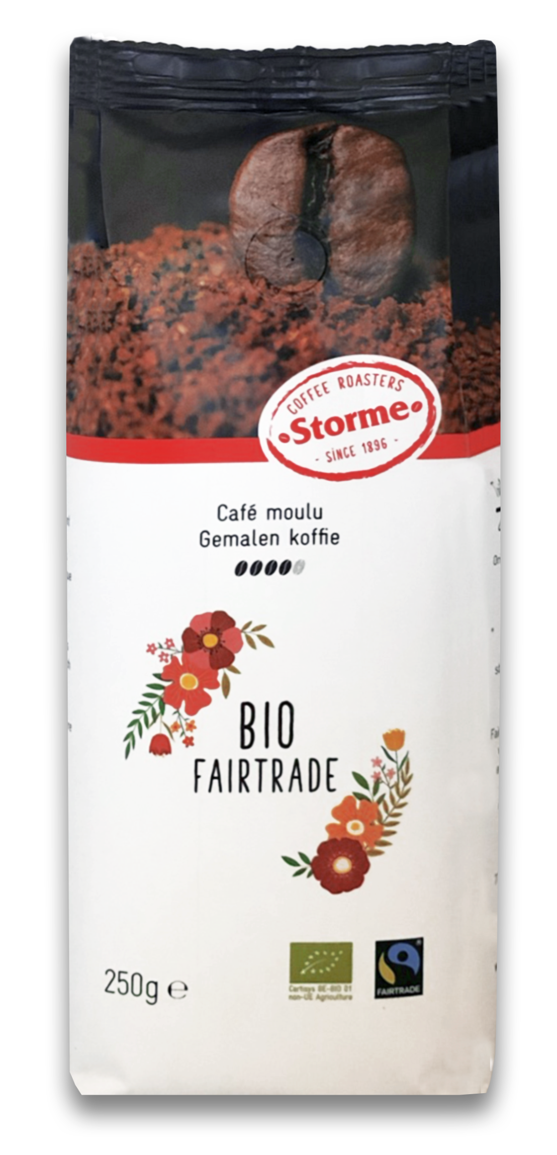STORME café moulu BIO Fairtrade 4x250g
