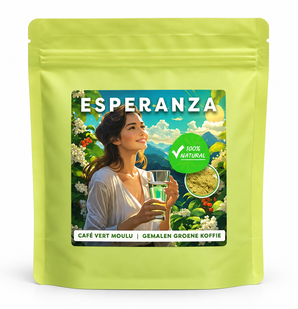 STORME Esperanza – Café vert moulu 4 x 250 g