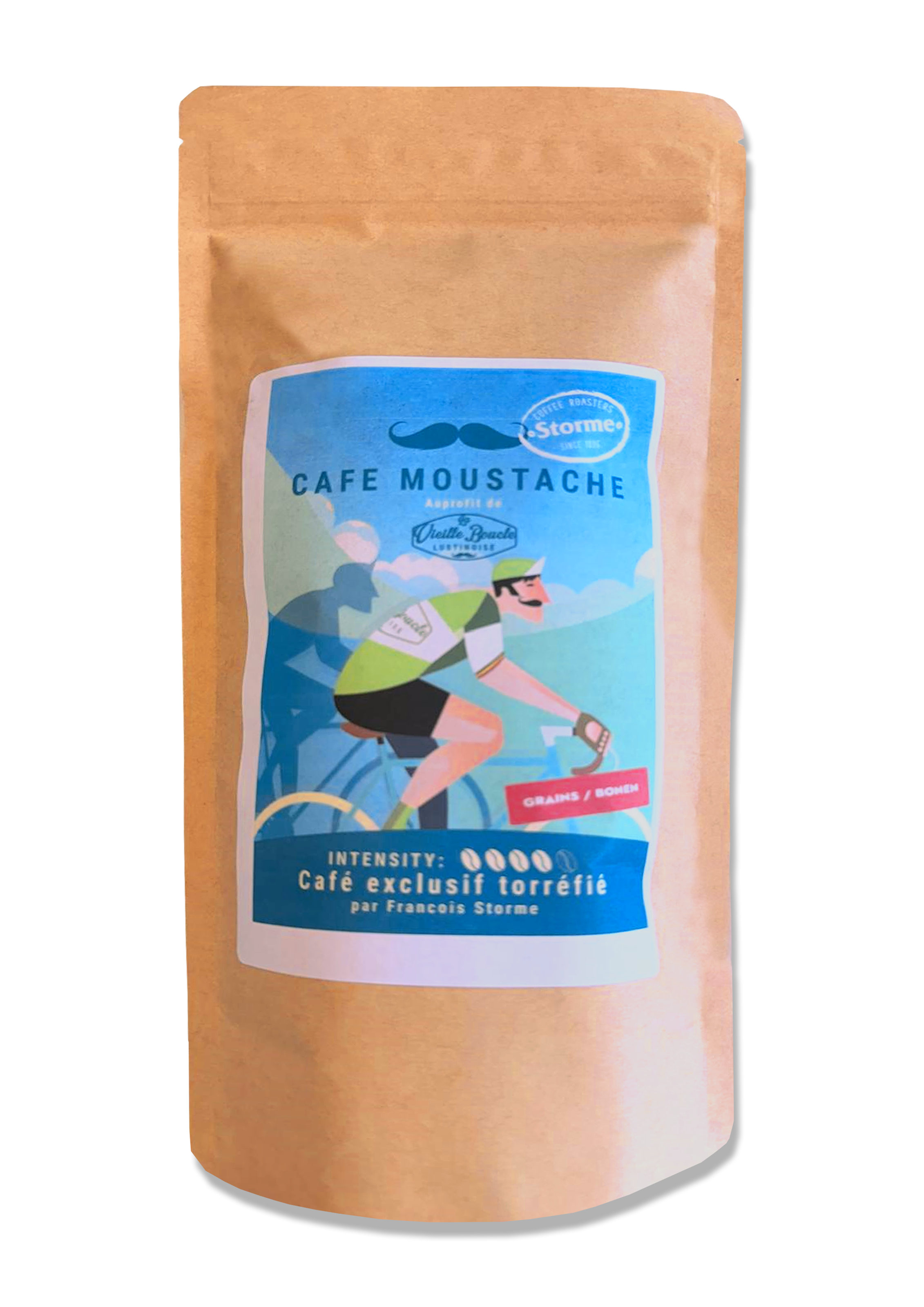 Koffie Moustache 4x250g