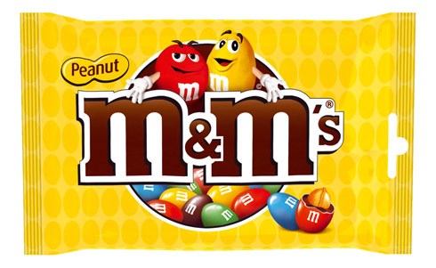 M&amp;M's peanuts 24p