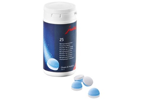 JURA Pastilles de nettoyage 2 phases 25p