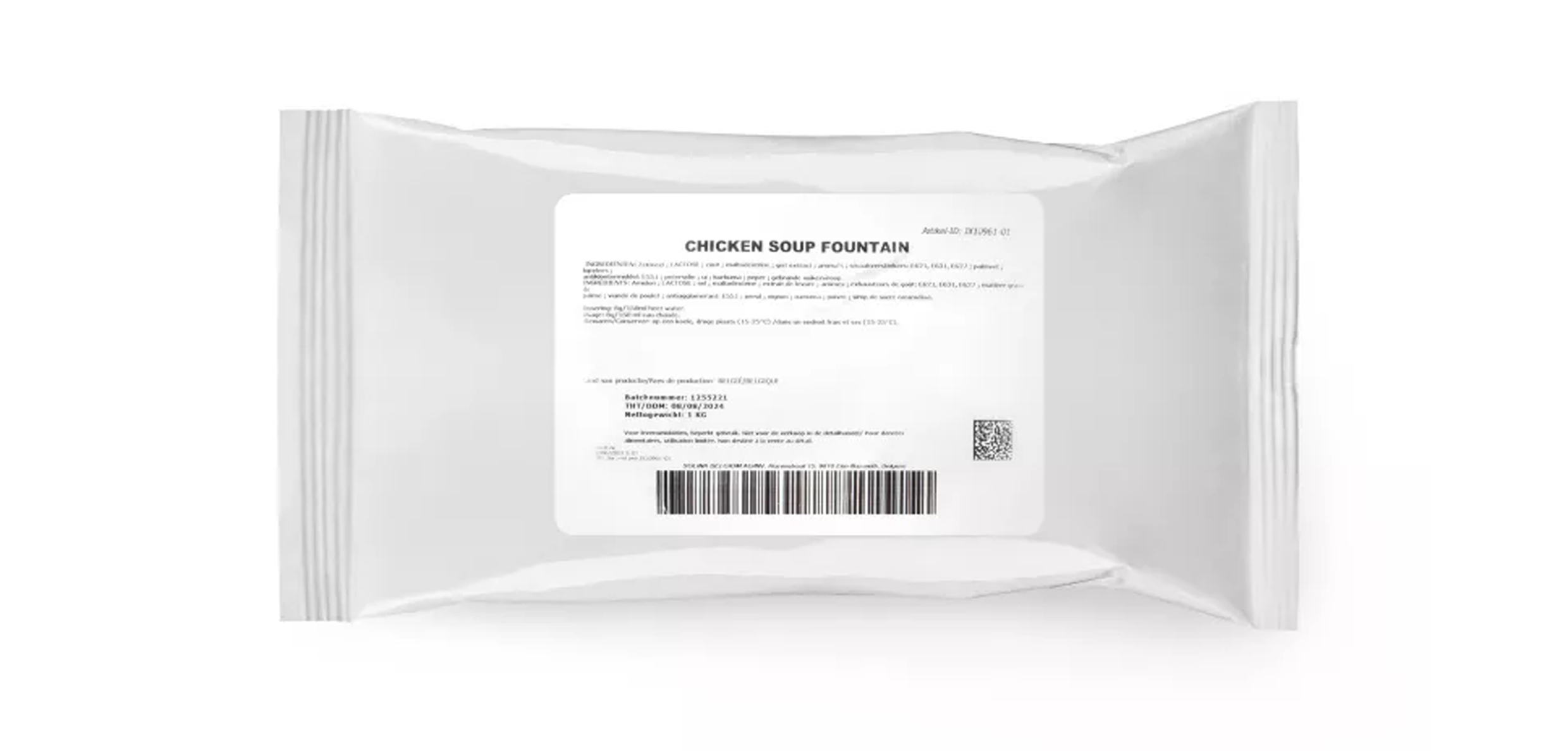 Fountain potage poulet vending 1 kg