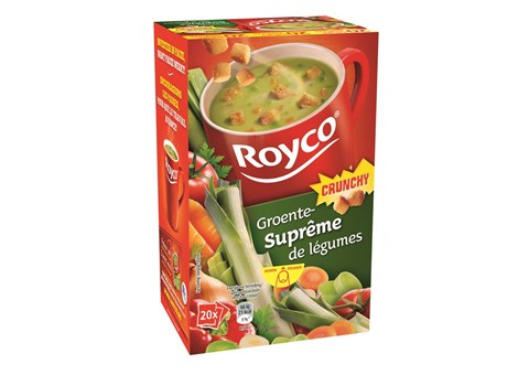 Royco Supreme de légumes et croutons 20p