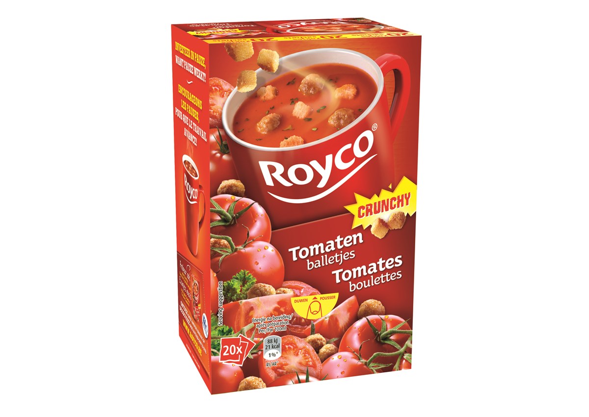 Royco tomates, croutons et boulettes 20p