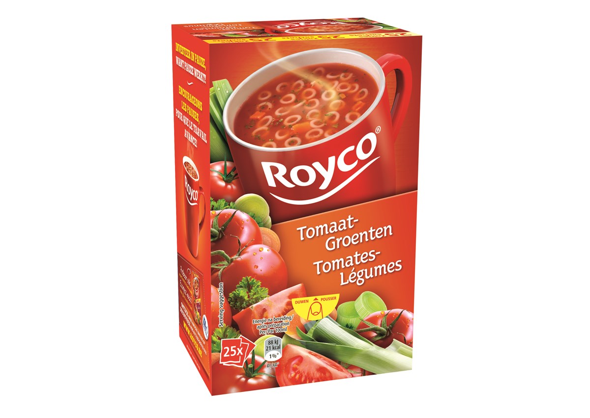 Royco tomaat-groenten 25st