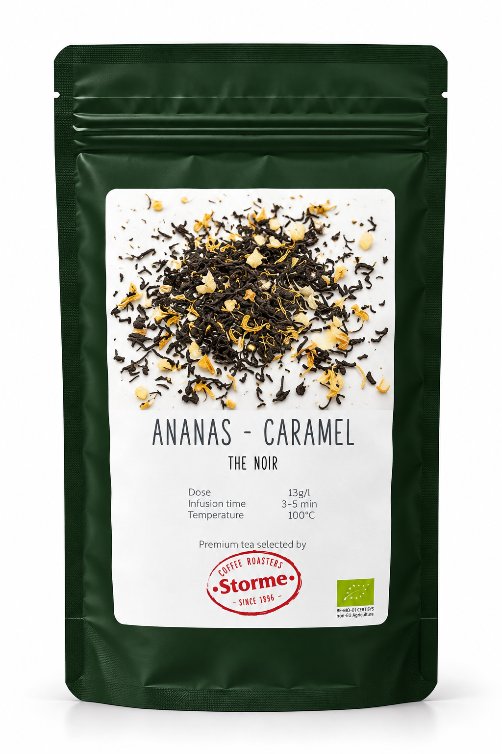 STORME Tea – Zwarte thee ananas karamel BIO 100 g