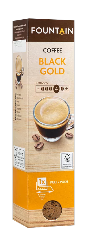 FOUNTAIN koffie BLACK GOLD 120g