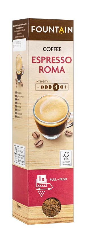 FOUNTAIN koffei ESPRESSO ROMA 138g