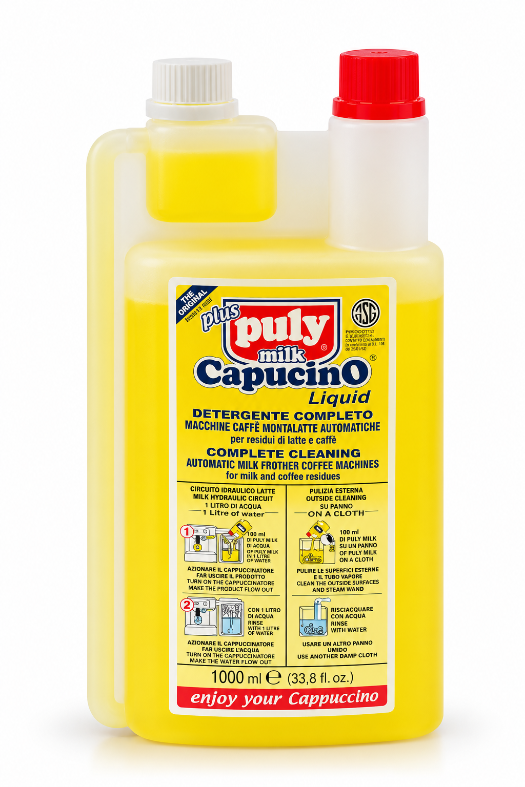 Puly Milk – Nettoyant pour système de lait 1 L