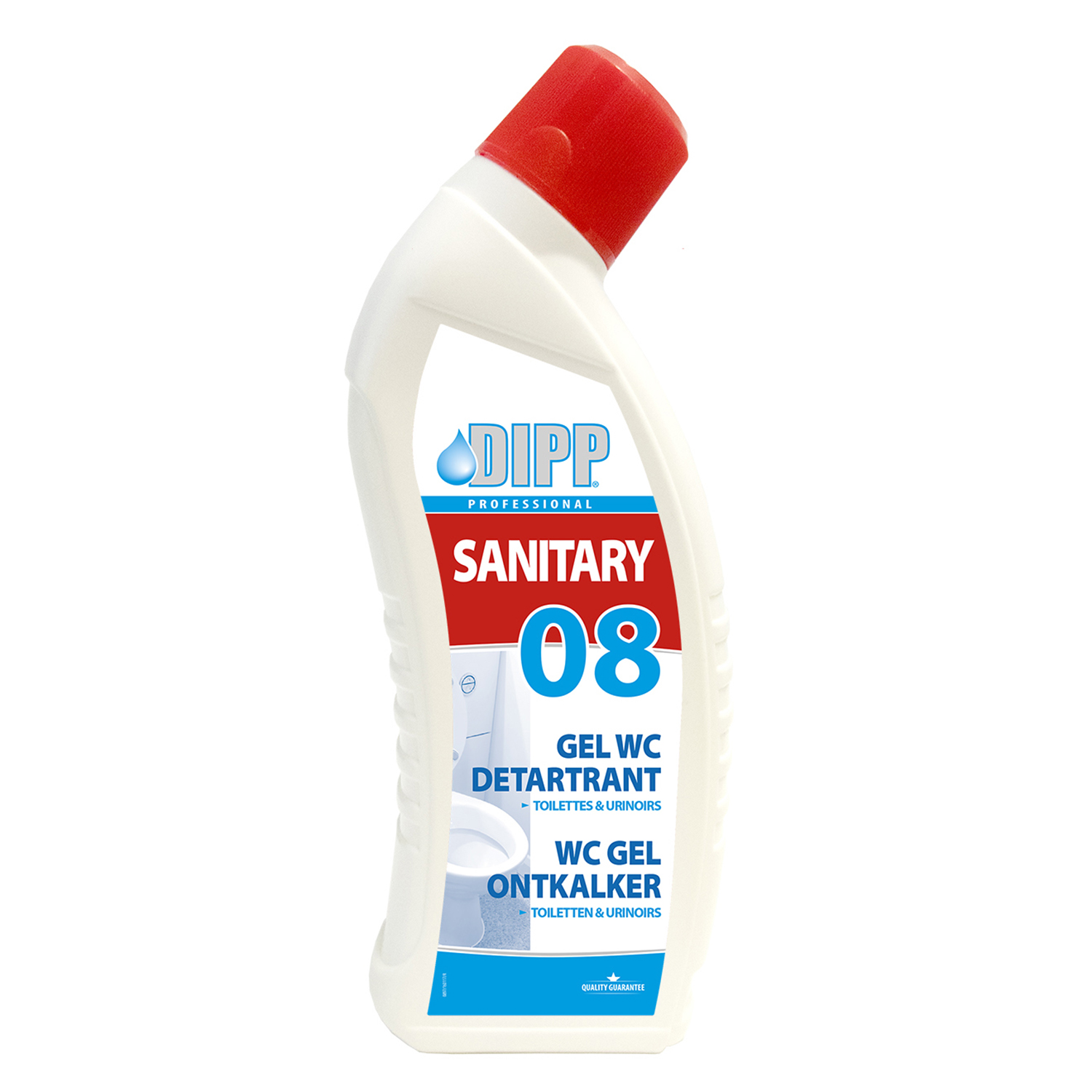 DIPP ECO 08 Gel WC détartrant 750ml